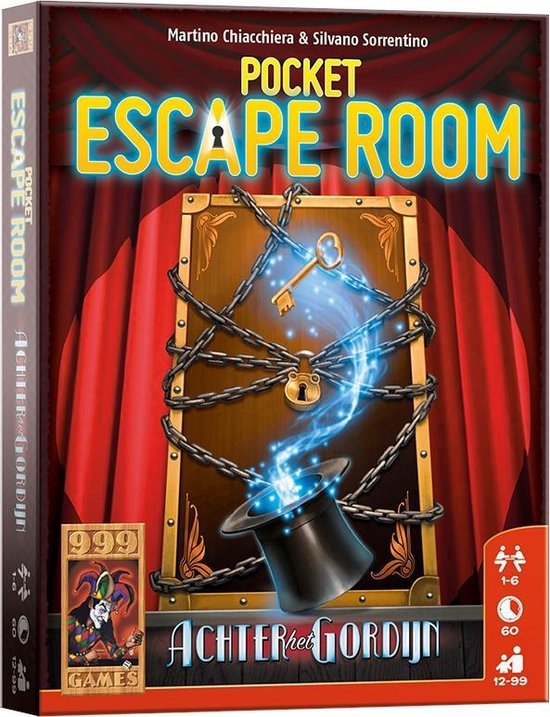 999Games Pocket Escape Room - Achter Het Gordijn