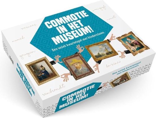 Commotie In Het Museum - Kwartetspel