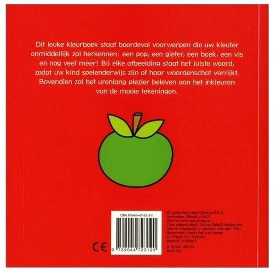 Mijn Eerste Woordjes Kleurboek