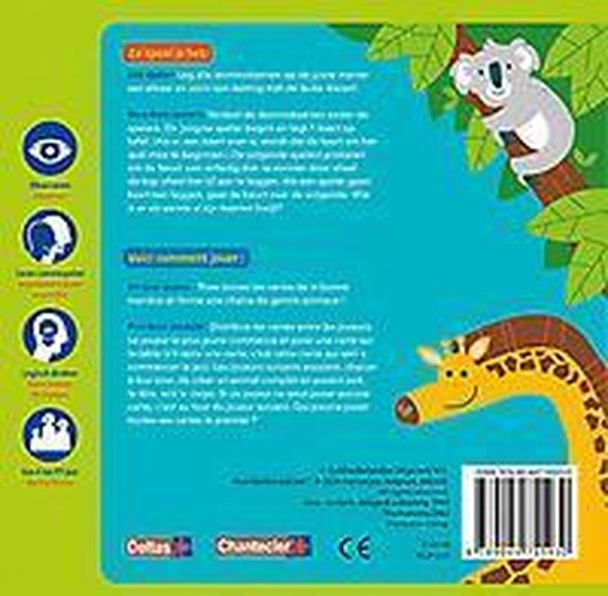 Mijn Eerste Domino - Vrolijke Dieren / Mon Premier Domino - Les Gentils Animaux