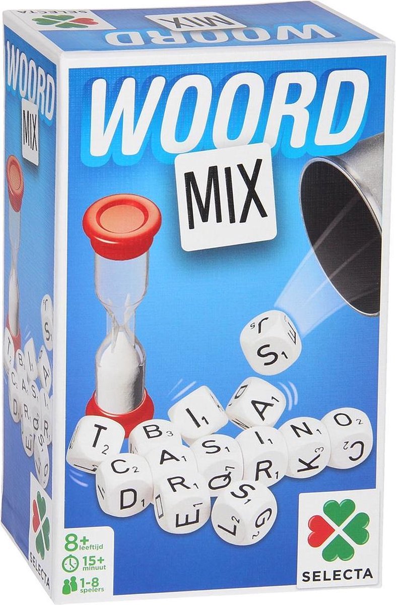 Selecta Woord Mix - Blauw