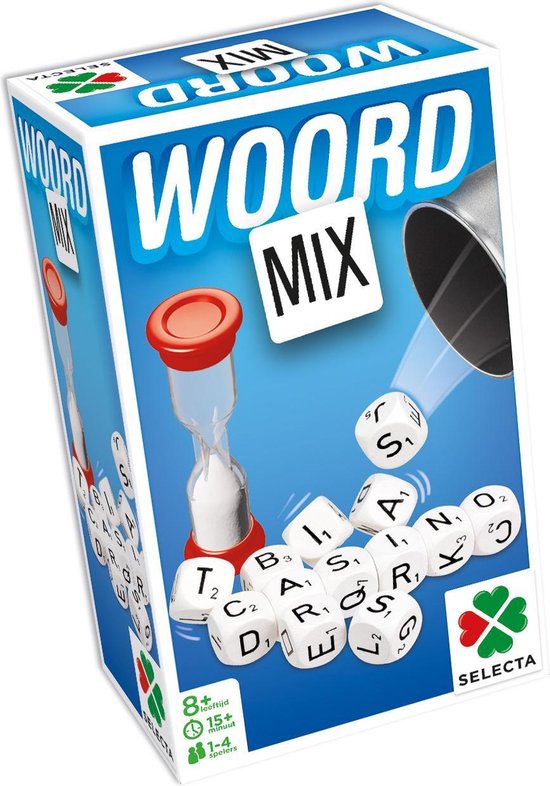 Selecta Woord Mix - Blauw