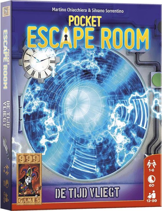 999Games Pocket Escape Room - De Tijd Vliegt