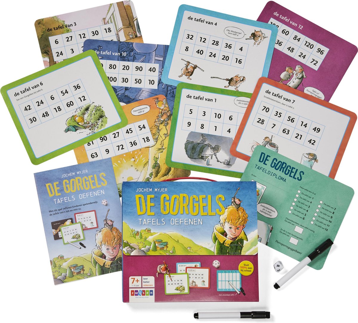 Zwijsen De Gorgels Tafels Oefenen