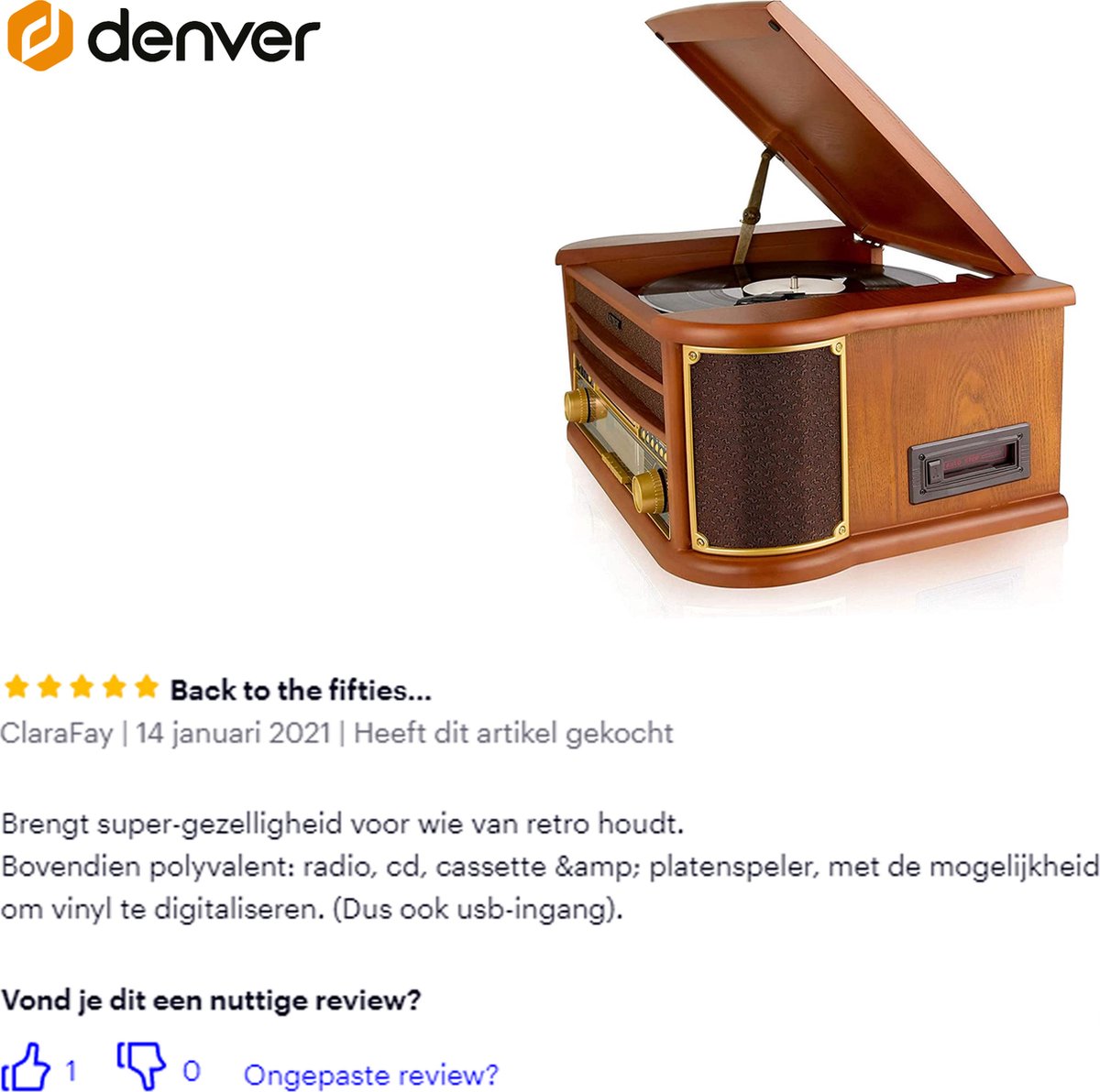 Denver MCR-50MK3 - Bruin