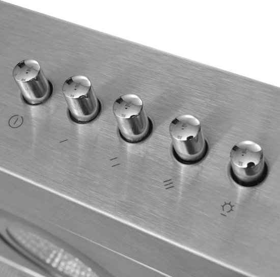 Vidaxl Afzuigkap Plat 900 Mm Roestvrij Staal - Silver