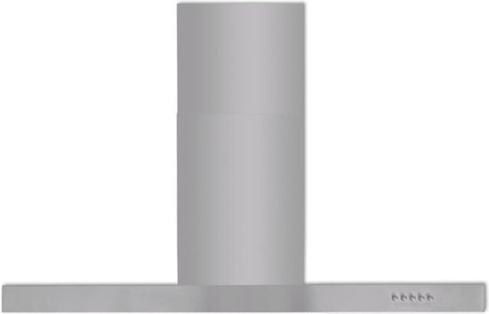 Vidaxl Afzuigkap Plat 900 Mm Roestvrij Staal - Silver
