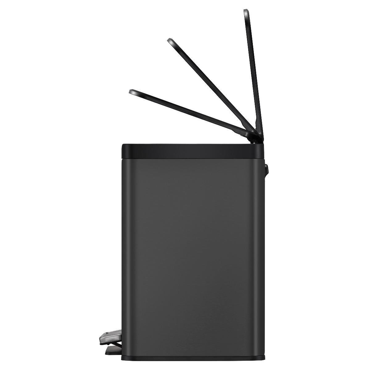 Eko Essential Recycler Pedaalemmer Afvalscheider - 2 X 15l - - Zwart