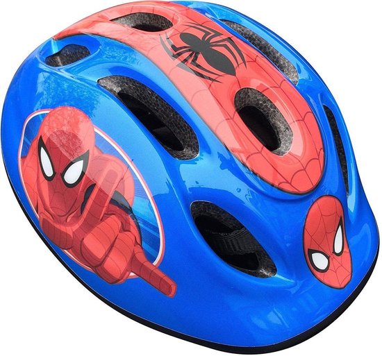 Marvel Kinderhelm Spider-man/rood Maat 50 - Blauw