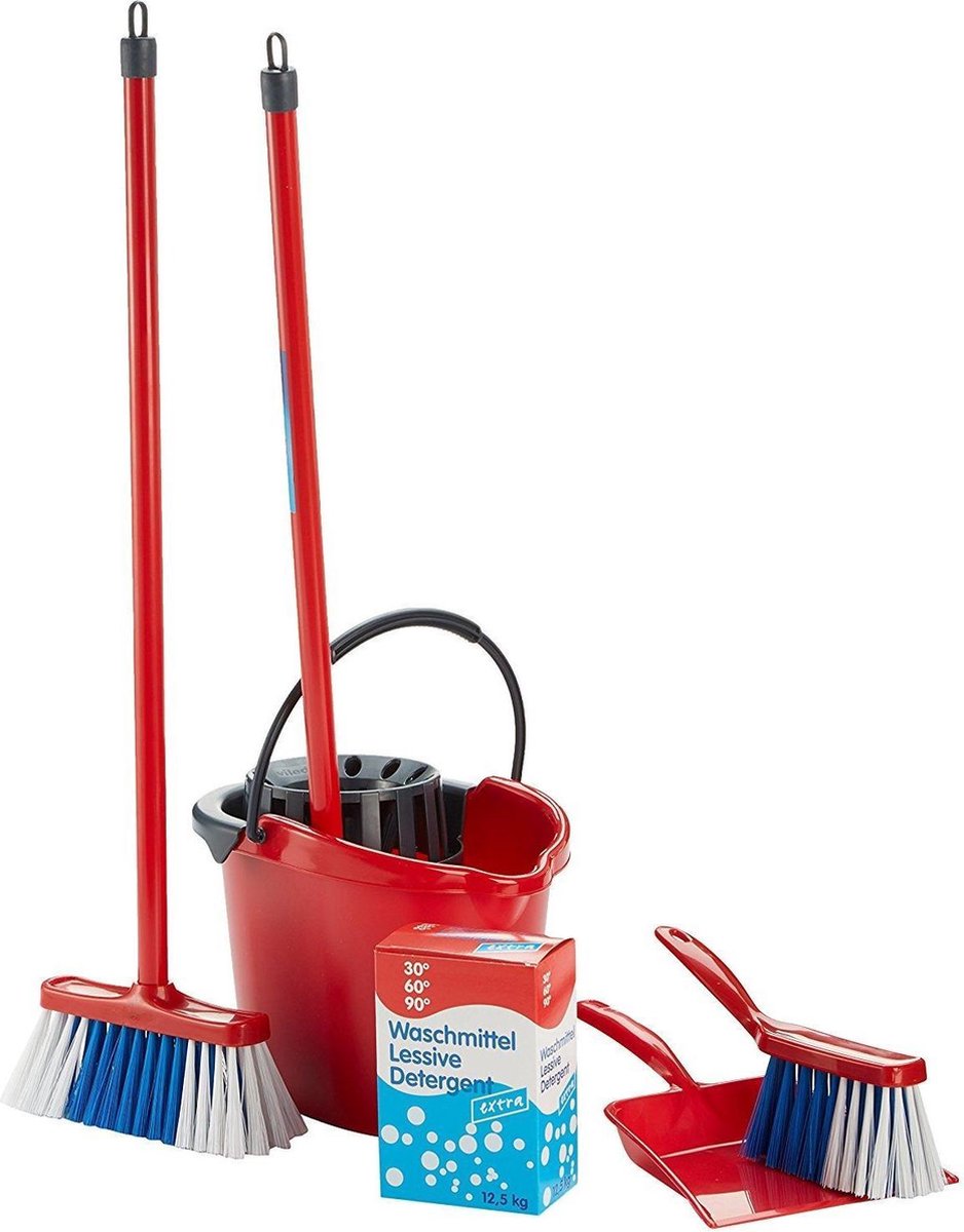 Vileda Speelgoed Schoonmaakkar Met Accessoires 7-delig
