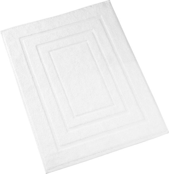 De Witte Lietaer Dete Lietaer Pacifique Badmat - 100% Katoen - Badmat (50x75 Cm) - White - Wit