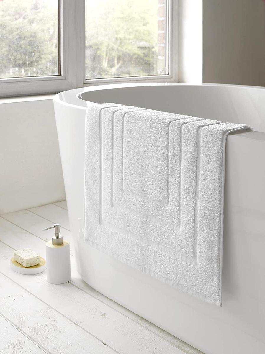 De Witte Lietaer Dete Lietaer Pacifique Badmat - 100% Katoen - Badmat (50x75 Cm) - White - Wit