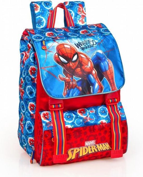 Disney Rugzak Spider-man Jongens Polyester 25 Liter Rood/ - Blauw