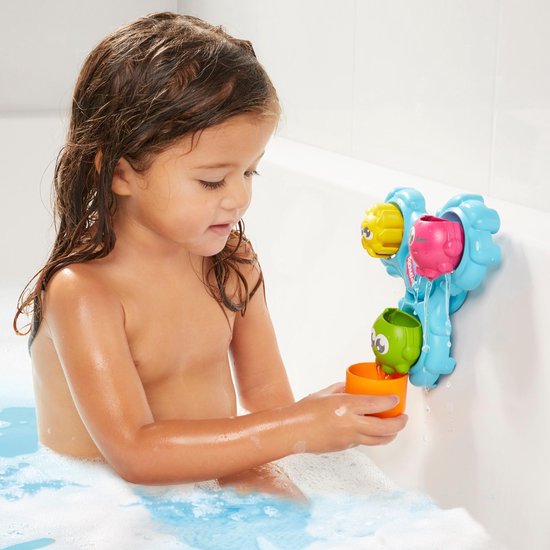 Tomy Badspeelgoed Spin & Splash Junior 21 Cm - Blauw