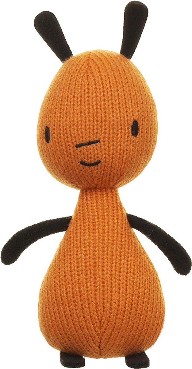 Top1Toys Bing Knuffel Flop Junior 20 Cm Wol/zwart - Oranje