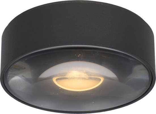 Lucide Rayen Plafond Spot Led 6w/3000k/310lm - Zwart