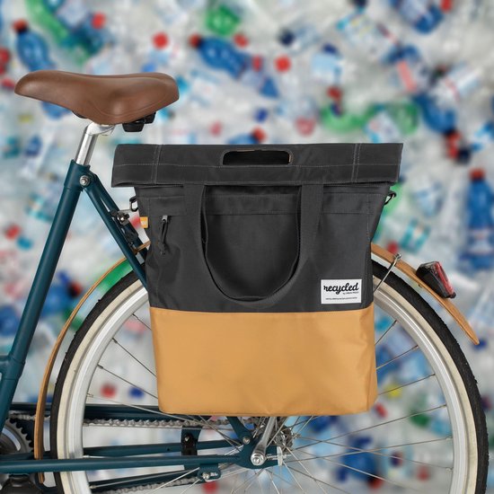 URBAN PROOF Shopper Fietstas 20 Liter Polyetheen - Grijs