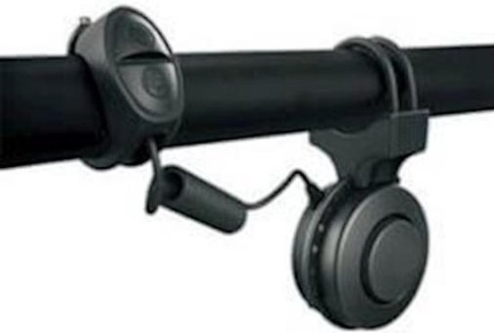 Mirage Fietshoorn T-002 80/90db 6,5 Cm Abs/pc 2-delig - Zwart