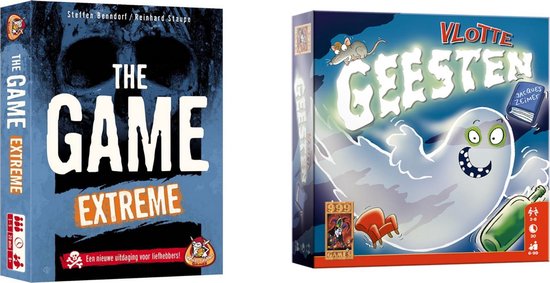 999Games Spellenbundel - Kaartspel - 2 Stuks - The Game Extreme & Vlotte Geesten
