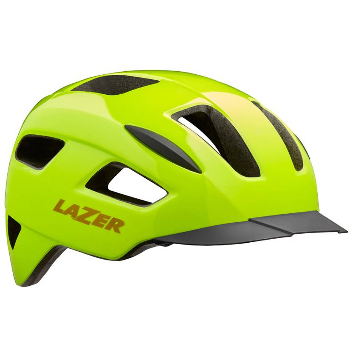 Lazer Fietshelm Lizard Polycarbonaat - Geel