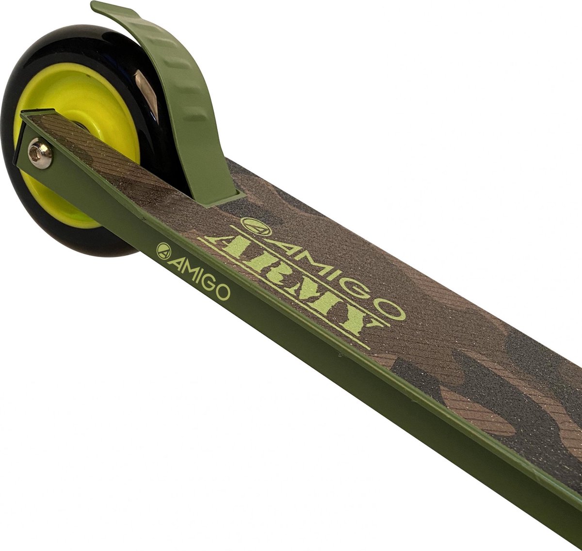 Amigo Stuntstep Army Stuntstep Junior Voetrem - Groen