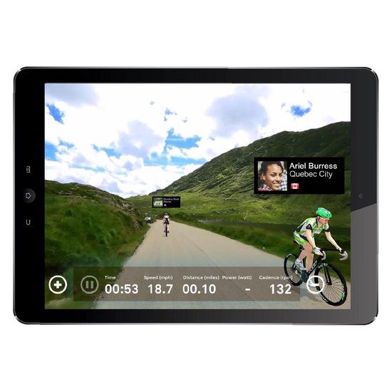 Nautilus R626 Ligfiets Black Series - Met Ridesocial