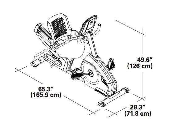 Nautilus R626 Ligfiets Black Series - Met Ridesocial