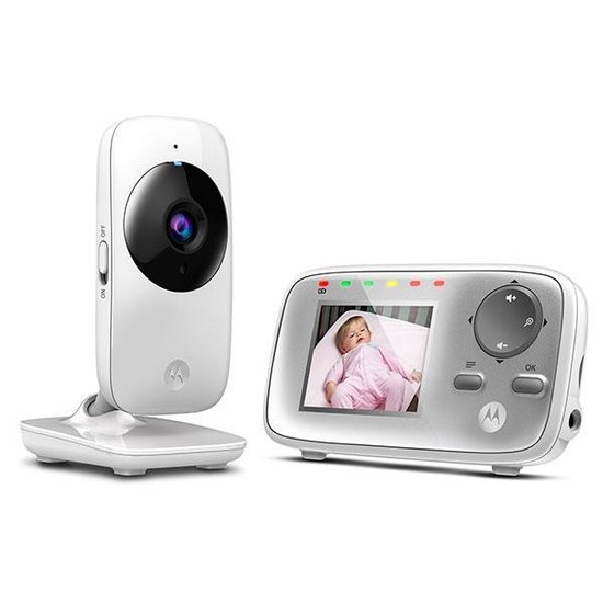 Motorola Digitale Video Babyfoon Mbp482 - Wit