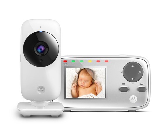 Motorola Digitale Video Babyfoon Mbp482 - Wit