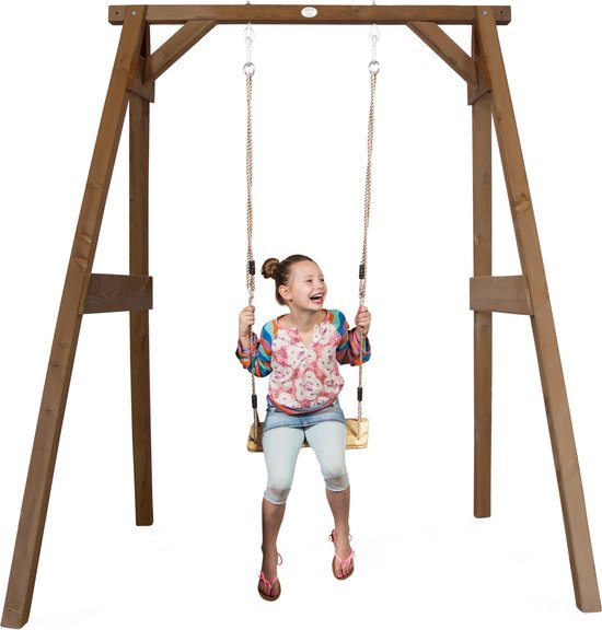 axi Houten Schommel - - Bruin