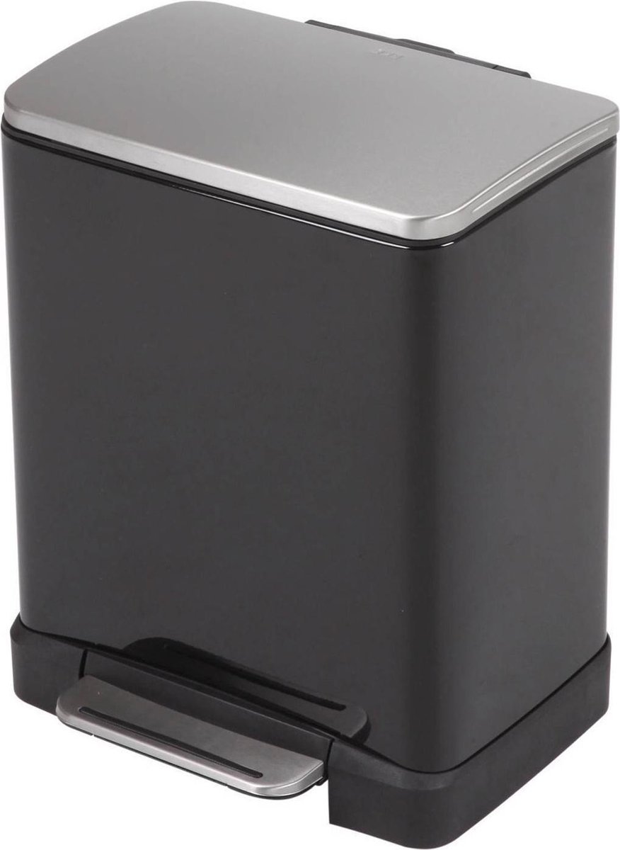 Eko E-cube Pedaalemmer - 20 L - - Zwart