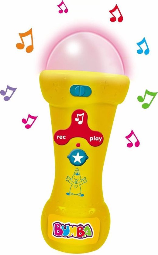 Studio 100 Bumba Mijn Eerste Microfoon - Geel