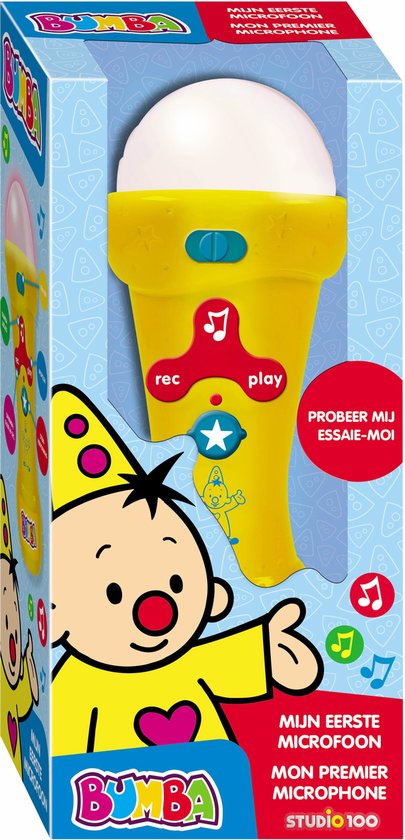 Studio 100 Bumba Mijn Eerste Microfoon - Geel