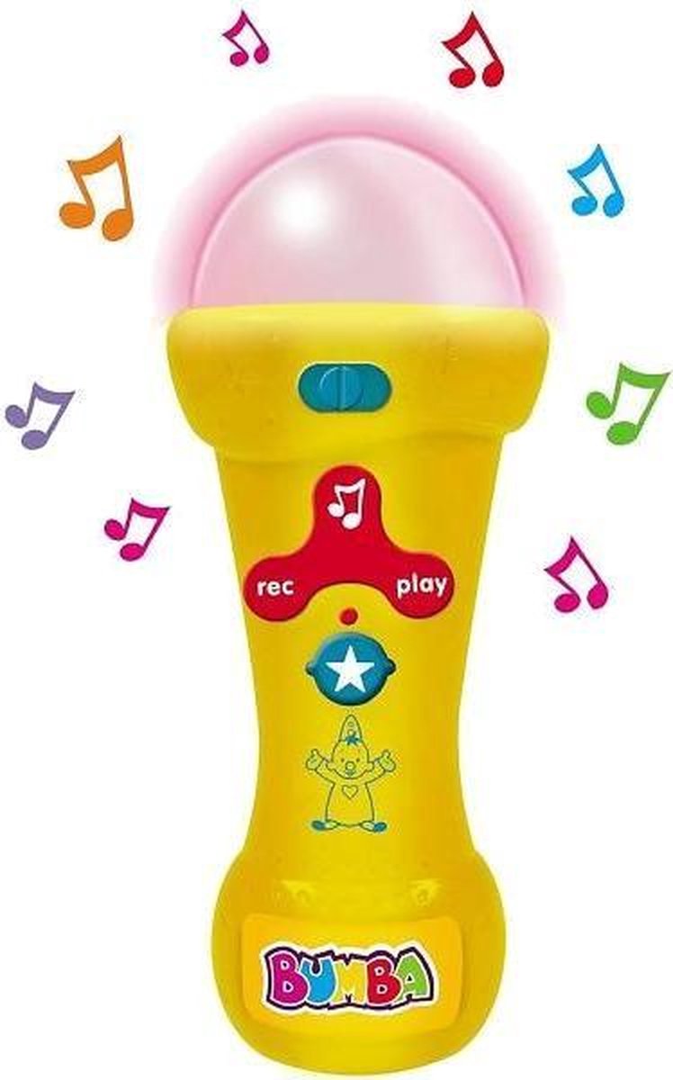 Studio 100 Bumba Mijn Eerste Microfoon - Geel