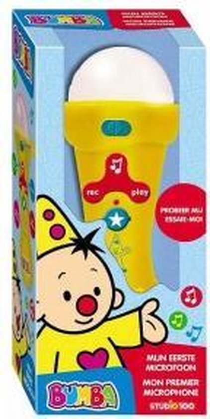 Studio 100 Bumba Mijn Eerste Microfoon - Geel