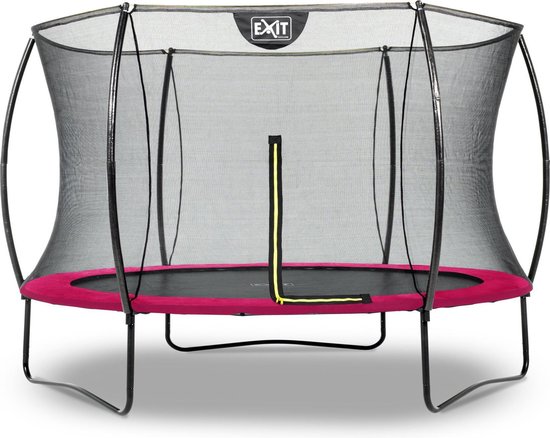 EXIT Toys Silhouette Trampoline Rond - 305 Cm - - Roze