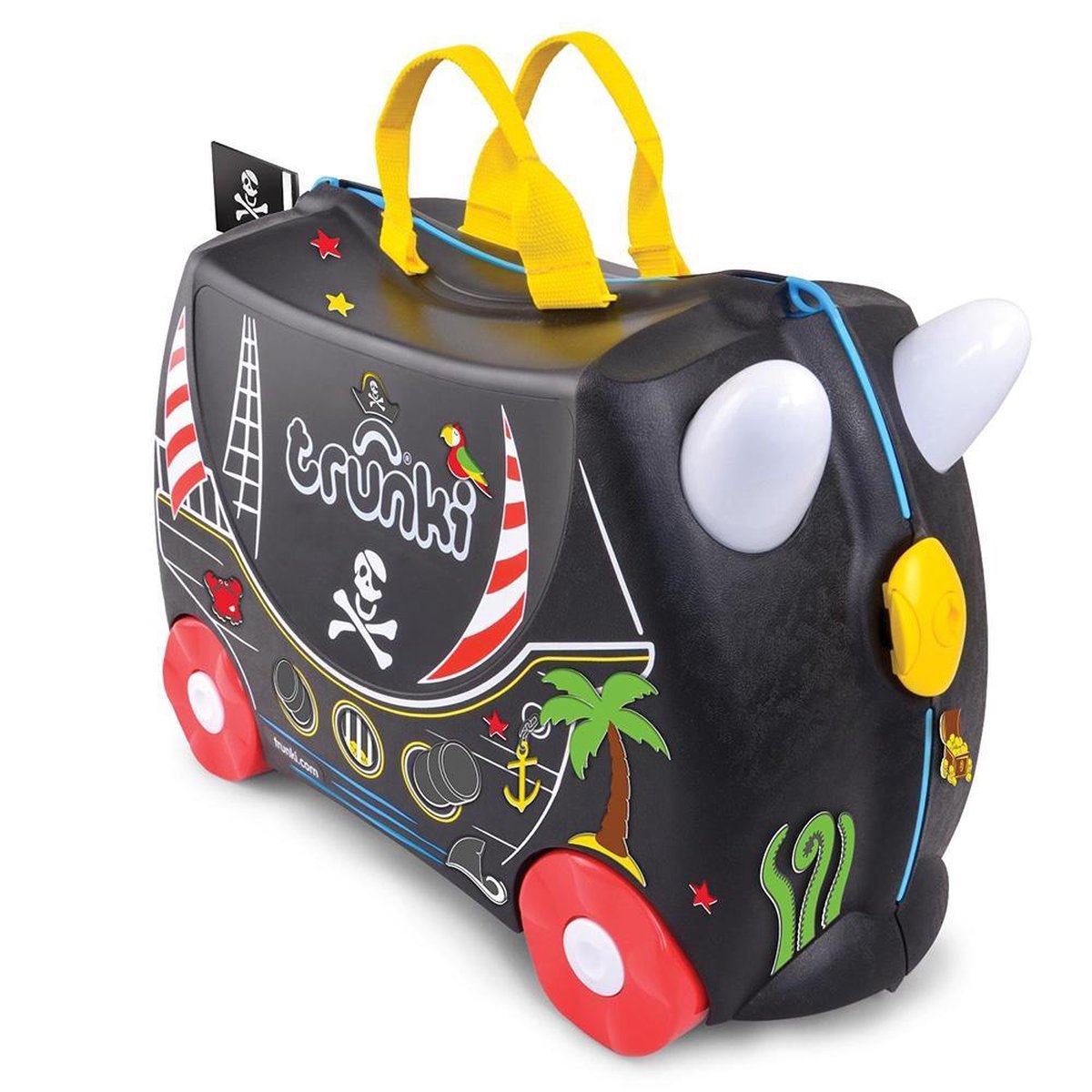 Trunki Ride-On Piraat Pedro - Negro