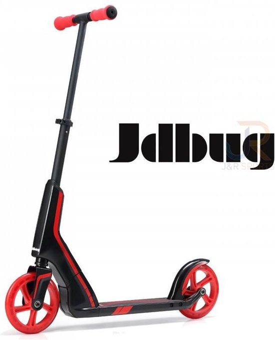 JD Bug Step Smart Zwart - Rood