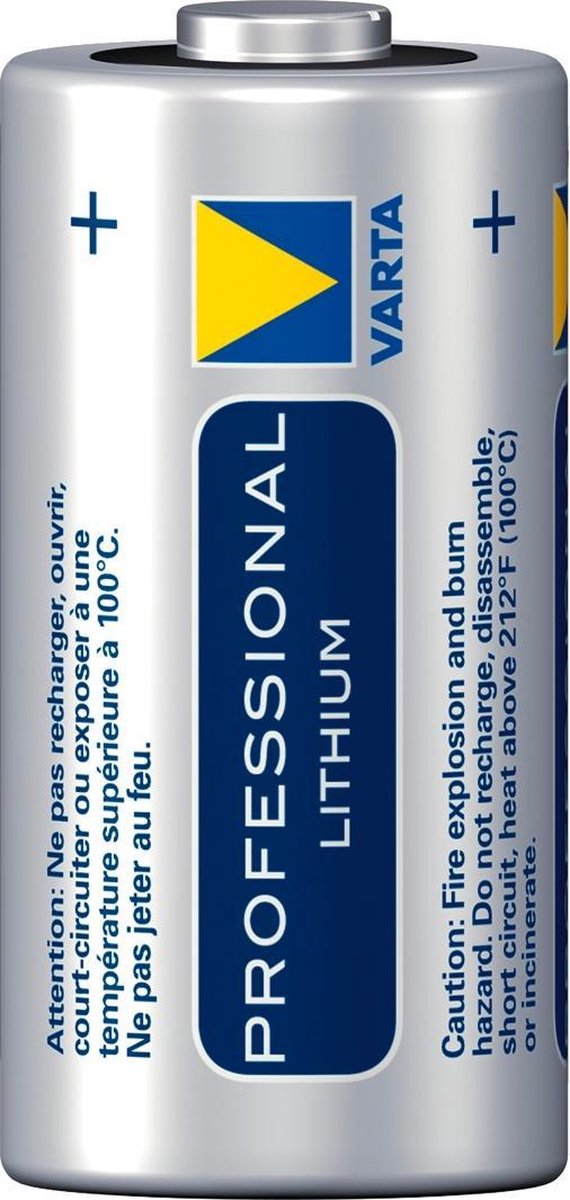Varta Cr123a Fotobatterij 3 V 1600 Mah 2 Stuks