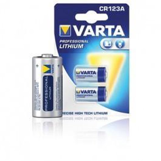 Varta Cr123a Fotobatterij 3 V 1600 Mah 2 Stuks