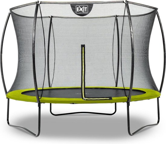 EXIT Toys Silhouette Trampoline Rond - 244 Cm - - Groen