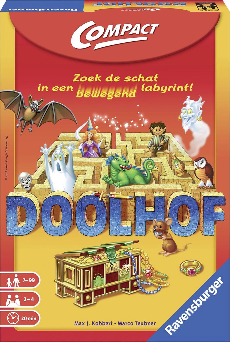 Ravensburger Doolhof Compact Bordspel