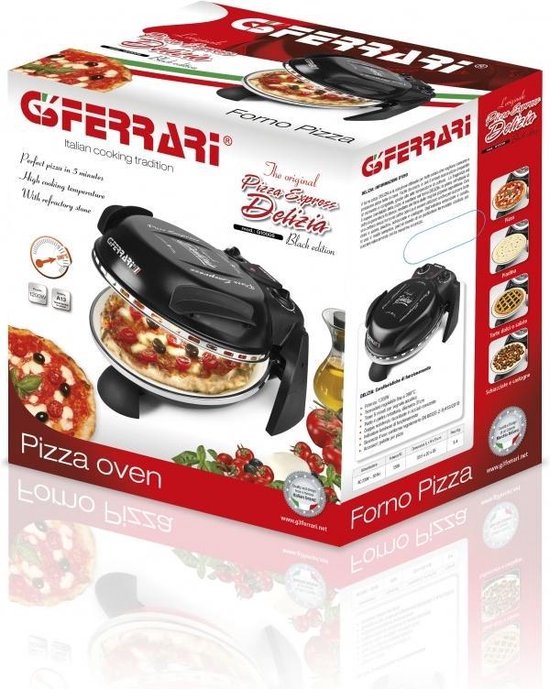 G3Ferrari Ferrari Pizzaoven Delizia - Zwart