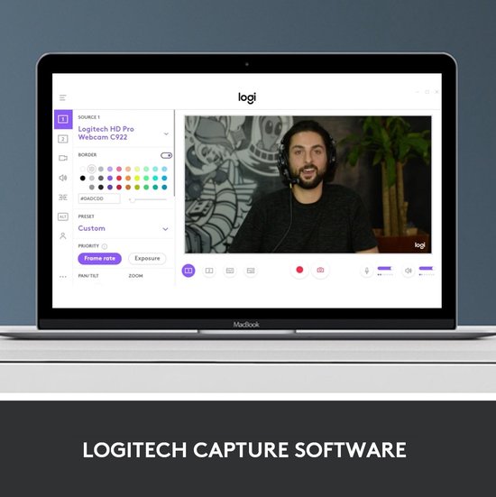 Logitech C920s Pro HD Webcam - Zwart