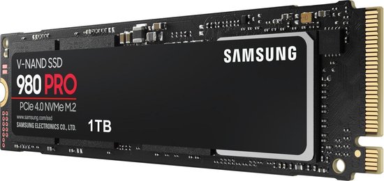 Samsung 980 Pro 1TB M.2 - Zwart