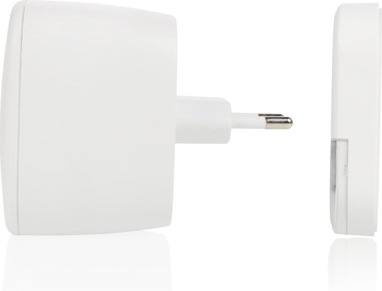 Byron DBY-24722 Wireless Doorbell Set - Wit