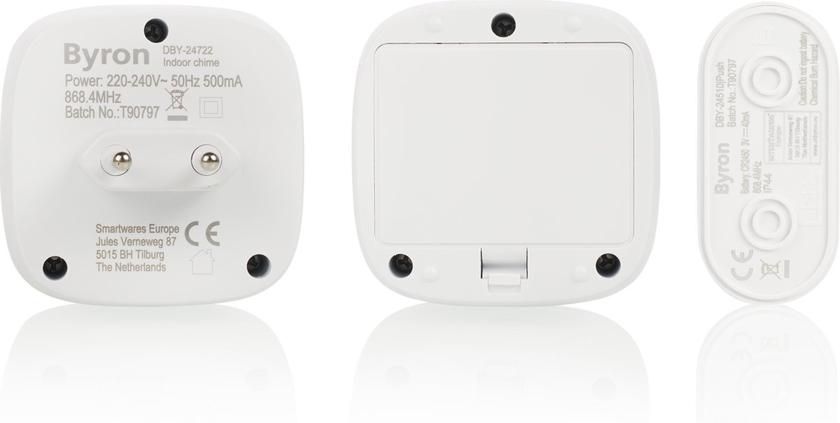 Byron DBY-24724 Wireless Doorbell Set