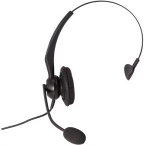 Auerswald H-200 Headset Hoofdband - Zwart