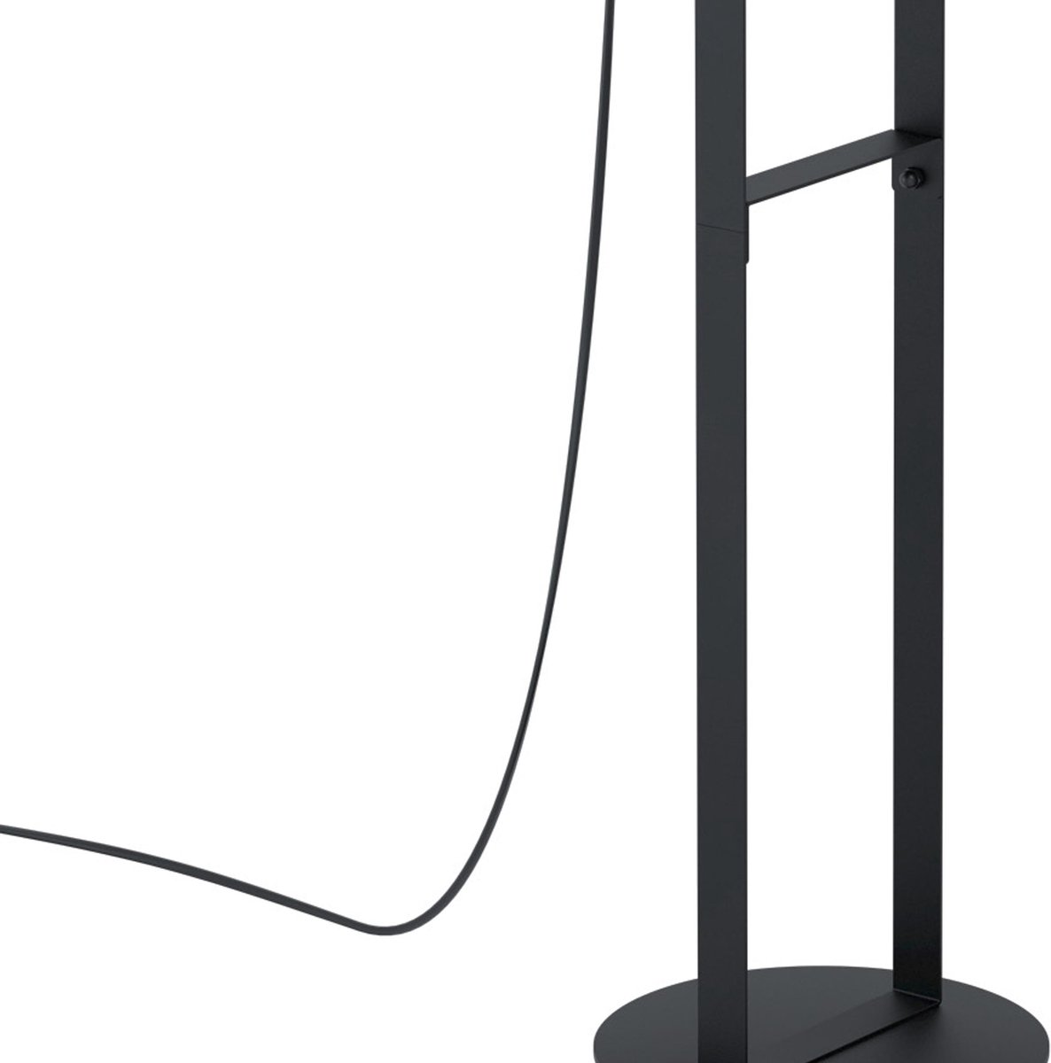 EGLO Hornwood 1 Vloerlamp - Zwart