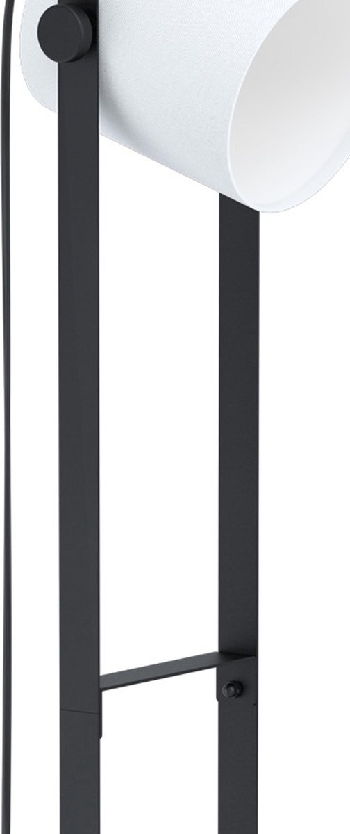 EGLO Hornwood 1 Vloerlamp - Zwart